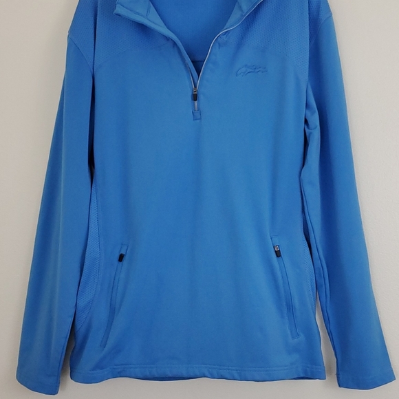 Level Wear Athletic Blue Pullover Top L - Picture 3 of 12
